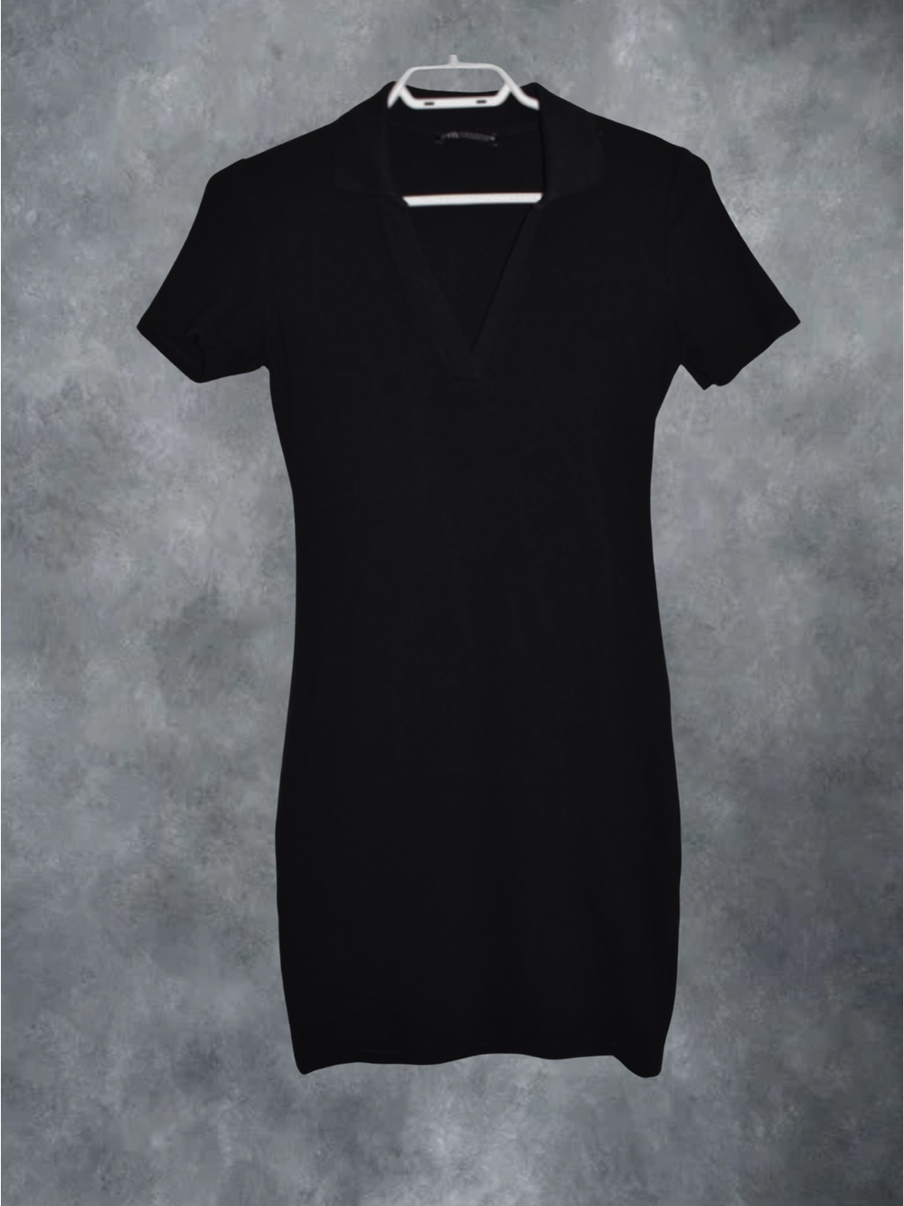 Zara Short Sleeve V Neck Body-con Dress